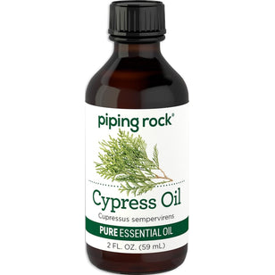 Cypress Pure Essential Oil (GC/MS Tested), 2 fl oz (59 mL) Bottle