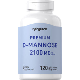 D-mannose  2100 mg (per dose) 120 Hurtigvirkende kapsler     