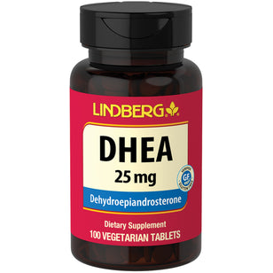 DHEA, 25 mg, 100 Vegetarian Tablets