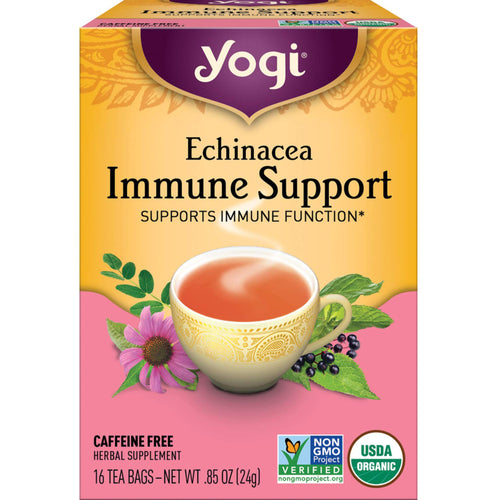 Té de equinácea de ayuda al sistema inmunitario 16 Bolsas de té       