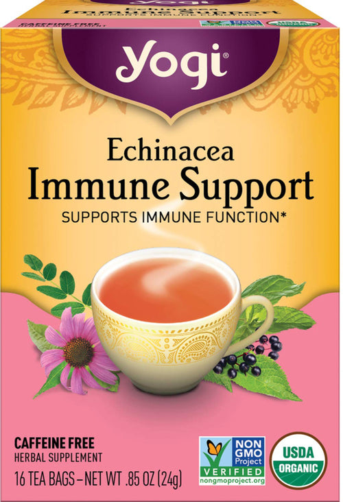 Immunstödjande te med echinacea 16 Tepåsar       
