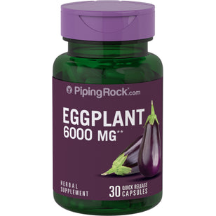 Eggplant Extract, 6000 mg, 30 Quick Release Capsules