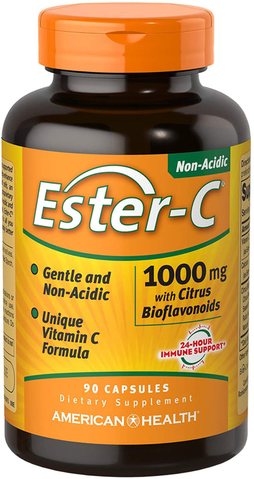 Ester C พร้อมซีตรัสไบโอฟลาโวนอยด์ 1000 mg 90 แคปซูล     