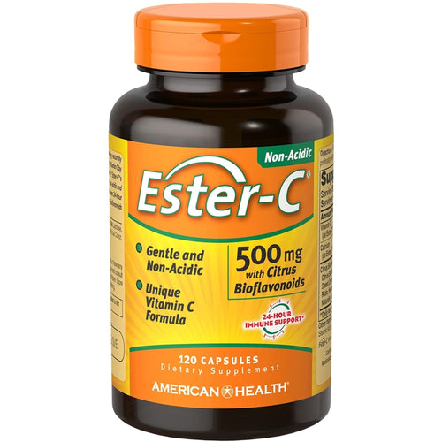 Ester C med citrus-bioflavonoider 500 mg 120 Kapslar     