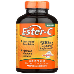 Ester C z bioflawonoidami z cytrusów 500 mg 240 Kapsułki     