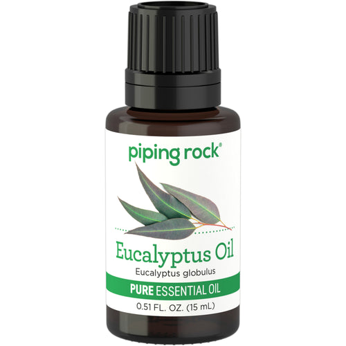 Olio essenziale puro al di eucaliptus 1/2 fl oz 15 mL Flacone contagocce    