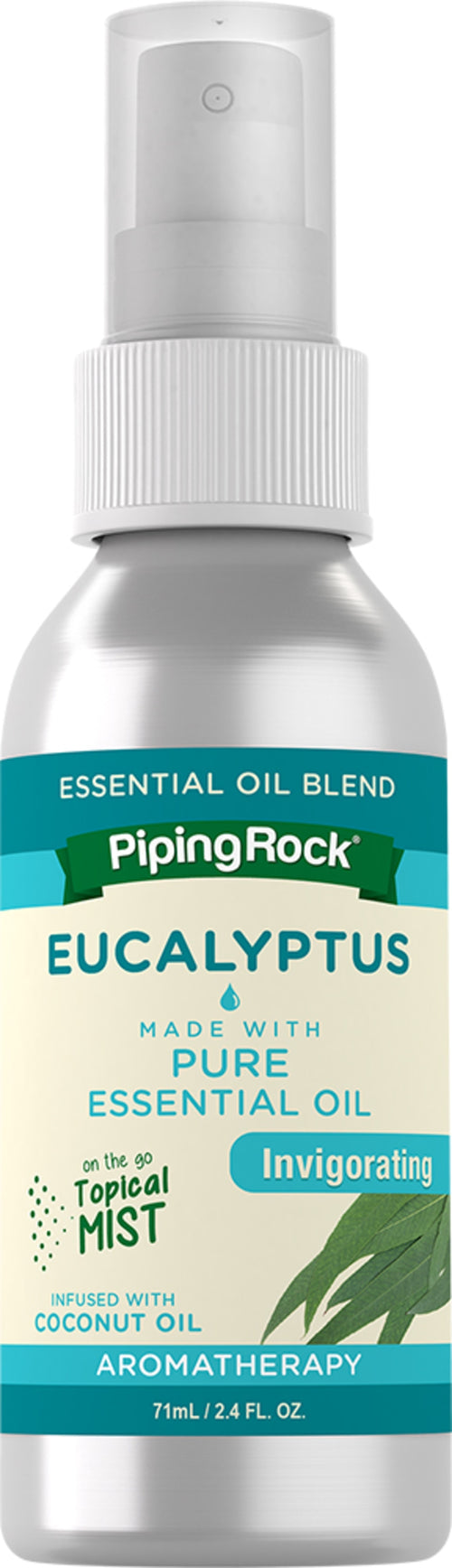 Spray de Eucalipto 2.4 fl oz 71 ml Frasco pulverizador    