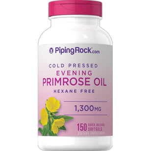 Evening Primrose Oil, 1300 mg, 150 Quick Release Softgels
