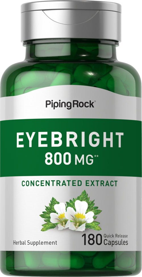 Eyebright 800 mg 180 Cápsulas de Rápida Absorção     