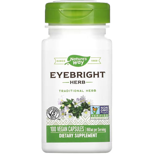 Eyebright 860 mg (par portion) 100 Gélules véganes     