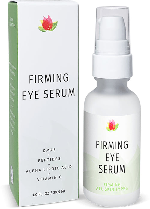 Serum til oppstramming av huden rundt øynene med DMAE, Alfa-liponsyre og Ester-C 1 ounce 29.5 mL Flaske    