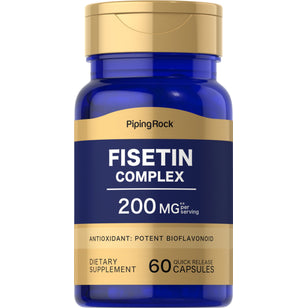 Fisetin Complex, 200 mg (per serving), 60 Quick Release Capsules