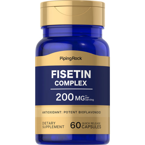 Complexe de fisétine,  200 mg (par portion) 60 Gélules à libération rapide
