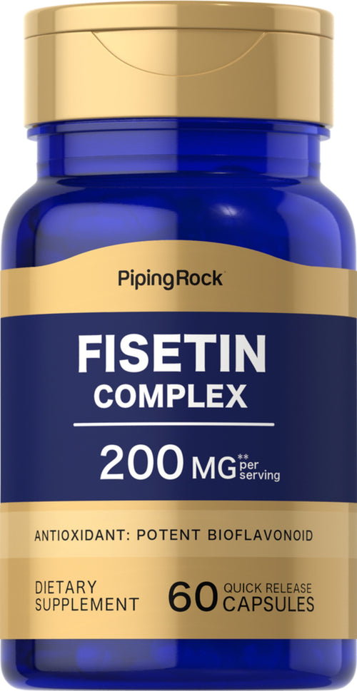 Complexe de fisétine,  200 mg (par portion) 60 Gélules à libération rapide