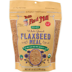 Flaxseed Meal (Organic), 16 oz (453 g) Bag