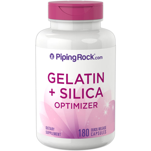 Gelatin med silikoneoptimering 540 mg 180 Hurtigvirkende kapsler     