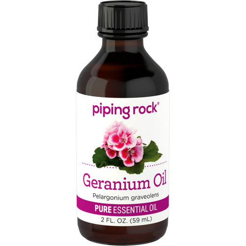 Ulei esenţial de geranium Pur (GC/MS Testată) 2 fl oz 59 ml Sticlă    