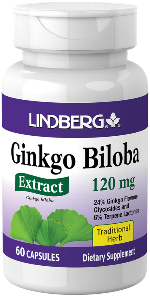 Ginkgo Biloba extrait normalisé 120 mg 60 Gélules     