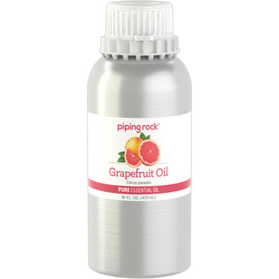 Grapefruit (Pink) Pure Essential Oil (GC/MS Tested), 16 fl oz (473 mL) Canister