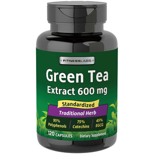 Extrakt aus grünem Tee 600 mg 120 Kapseln     