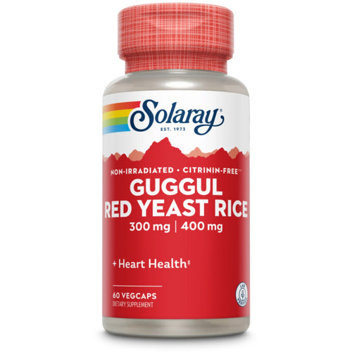 Guggul Extract Plus Rode Gistrijst 60 Vegetarische capsules       