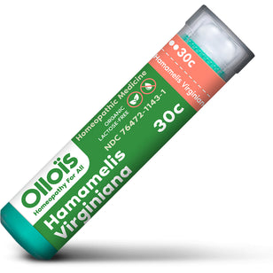 Hamamelis Virginiana 30c Homeopathic Formula for Hemorrhoids & Varicose Veins, 80 Pellets