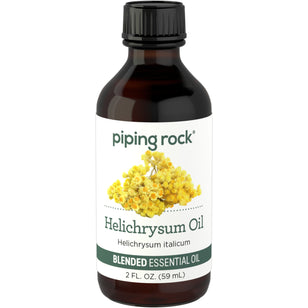 Helichrysum Essential Oil Blend (GC/MS Tested), 2 fl oz (59 mL) Dropper Bottle