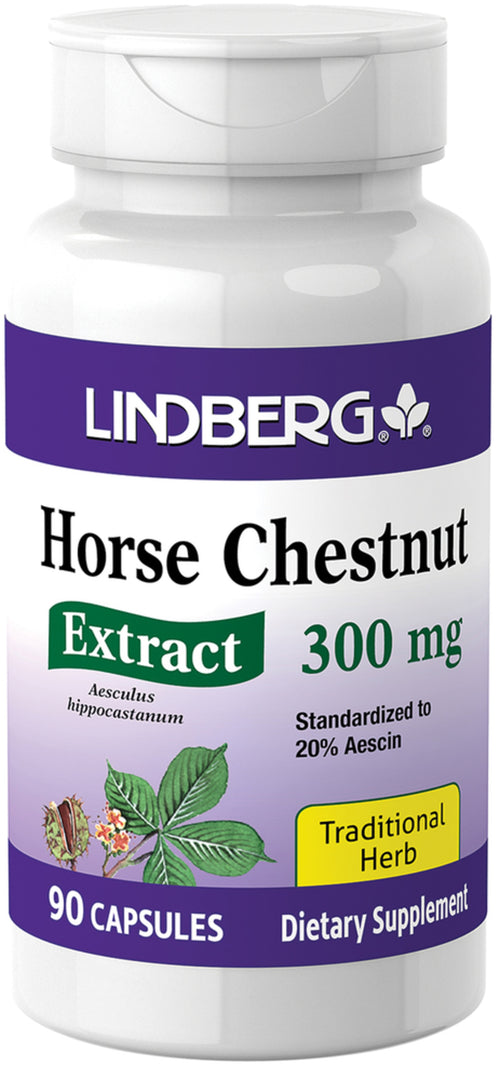 Standardiserat hästkastanjextrakt 300 mg 90 Kapslar     