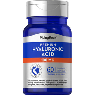 Ácido hialurónico para articulações H  100 mg 60 Cápsulas de Rápida Absorção     