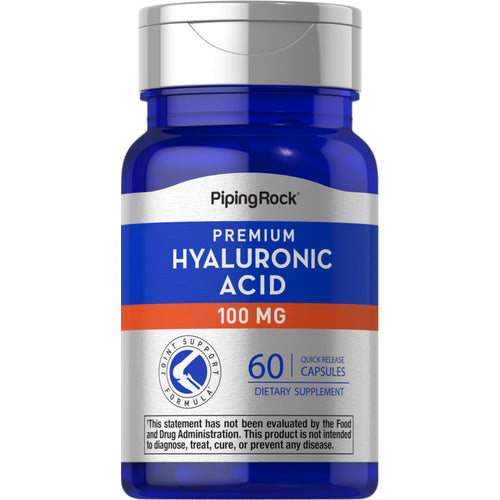 Hyaluronic Acid, 100 mg, 60 Quick Release Capsules