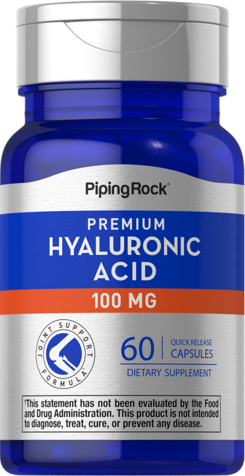 H-samengesteld hyaluronzuur  100 mg 60 Snel afgevende capsules     
