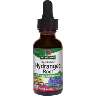 Hydrangea rod flydende ekstrakt 2000 mg (pr. dosering) 1 fl oz 30 ml Pipetteflaske  