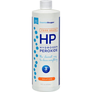 Hydrogen Peroxide Solution 3% Food Grade 16 fl oz 473 มล. ขวด    