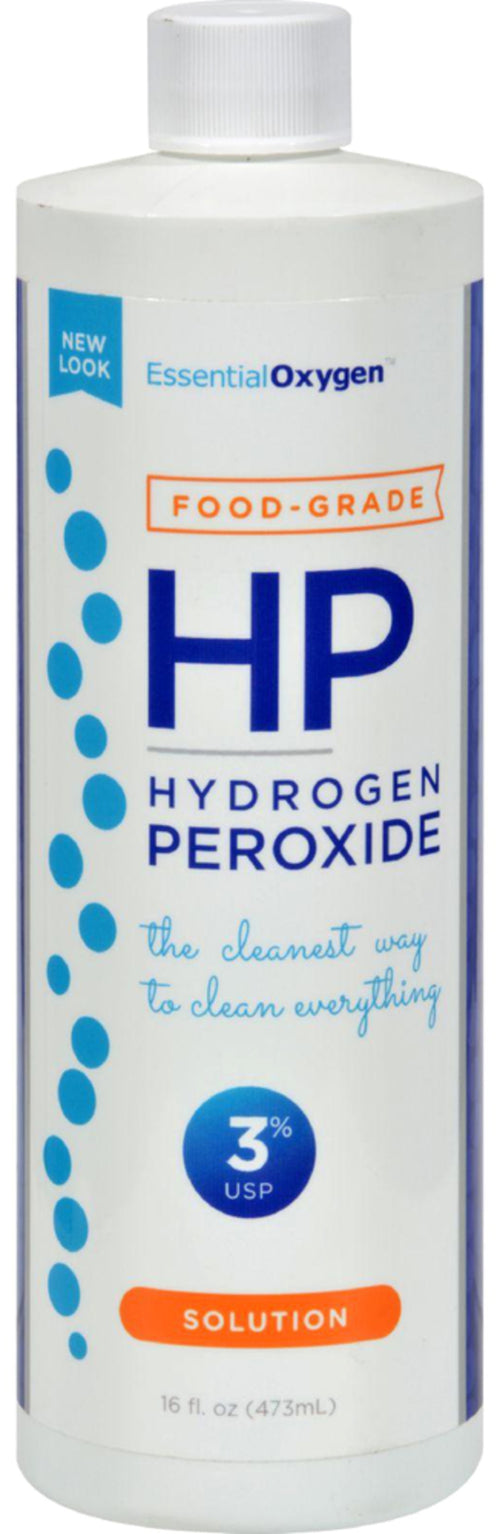 Soluţie peroxid de hidrogen 3% Alimentară 16 fl oz 473 ml Sticlă    