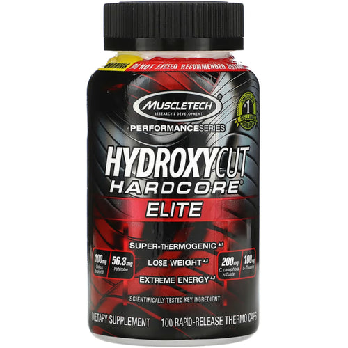 Hydroxycut Hardcore Elite, 100 Capsules