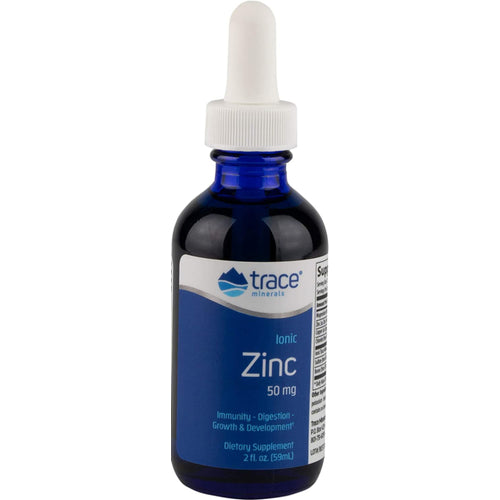 Zinc liquide ionique 50 mg 2 onces liquides 59 mL Bouteille  