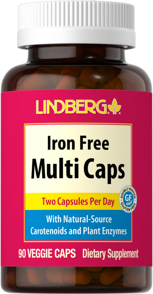 Iron Free Multi Caps 90 แคปซูลผัก       