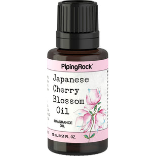 Óleo perfumado de flor de cerejeira japonesa (versão de Bath & Body Works) 1/2 fl oz 15 ml Frasco conta-gotas    