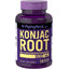 Fibra de raíz de konjac - Glucomanaro  600 mg 120 Cápsulas de liberación rápida     