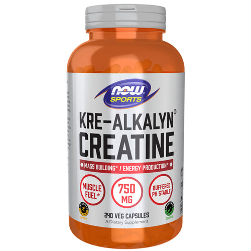 Creatina Kre-alkalyn  750 mg 240 Cápsulas vegetarianas     