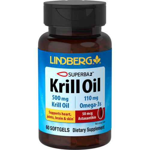 Óleo de krill  500 mg 60 Cápsulas gelatinosas     