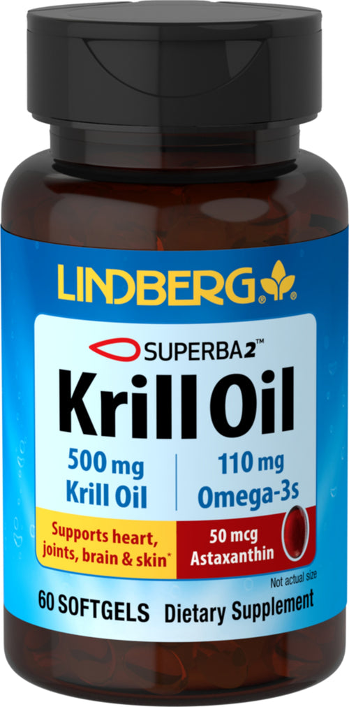 Krill-olje  500 mg 60 Myke geler     