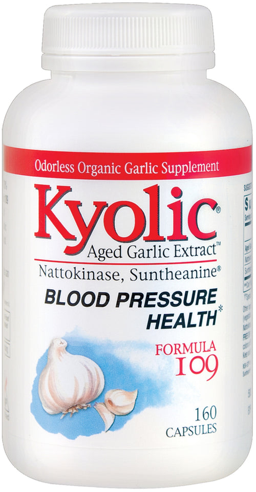 Kyolic ældet hvidløg (blodtryksformel 109) 160 Kapsler       