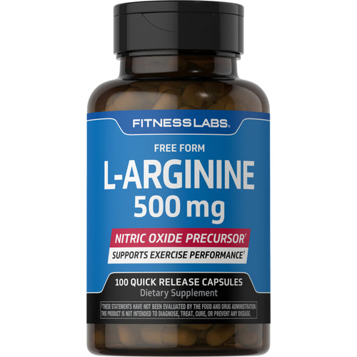 L-arginin 500 mg 100 Kapsler     