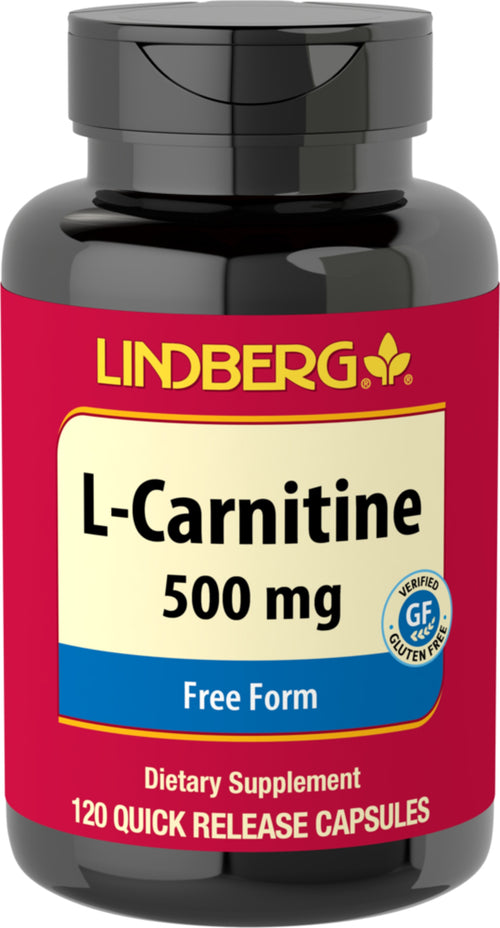 L-카르니틴  500 mg 120 빠르게 방출되는 캡슐     