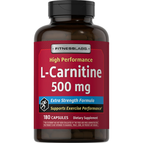 L-carnitina  500 mg 180 Capsule     