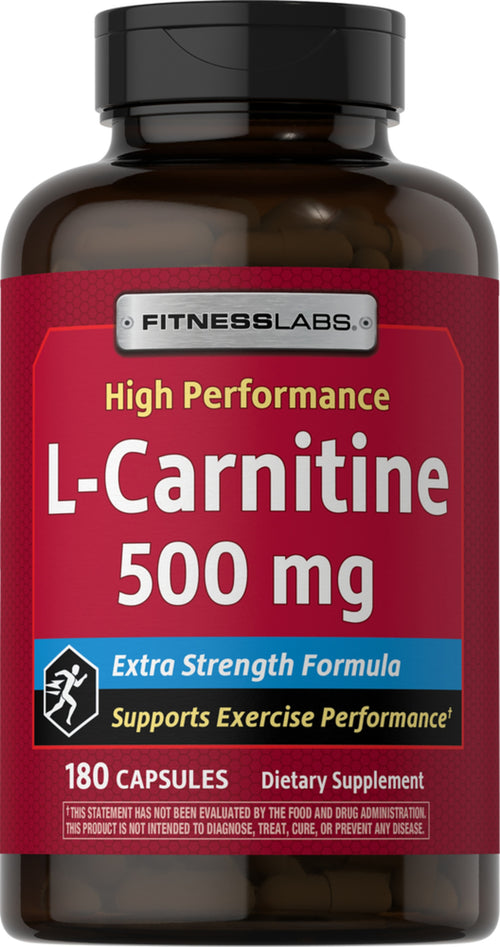 L-carnitina  500 mg 180 Capsule     