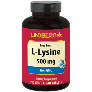 L-lisina 500 mg 250 Tabletas vegetarianas     