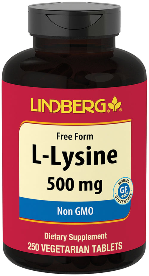L-lysin 500 mg 250 Vegetarianske tabletter     