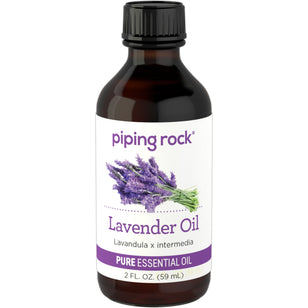 Lavendelolie ren æterisk olie  2 fl oz 59 ml Flaske    
